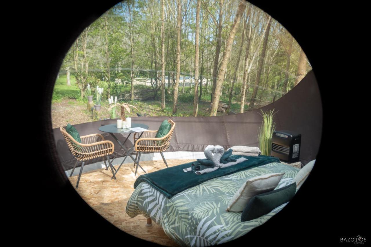Logement Insolite "Bubble Jungle" Saint-Évarzec Exteriér fotografie
