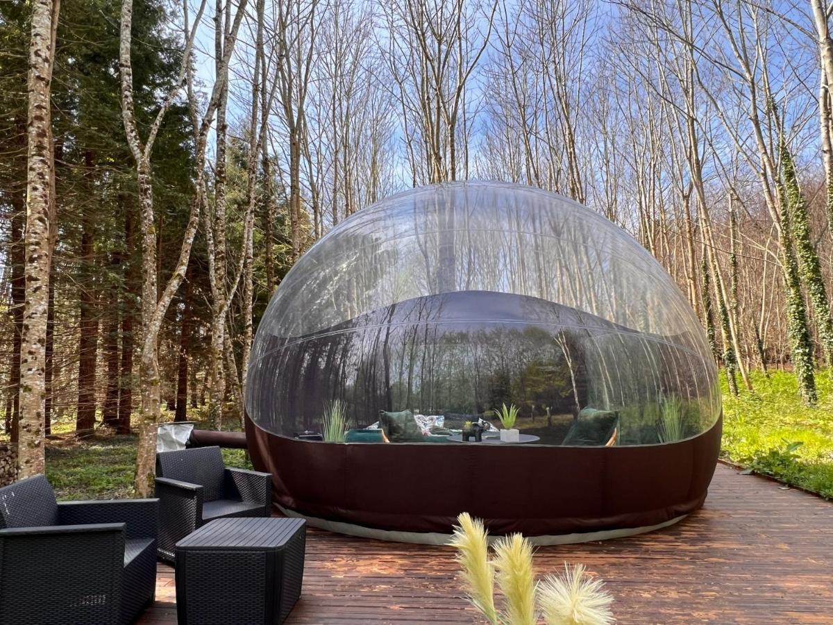 Logement Insolite "Bubble Jungle" Saint-Évarzec Exteriér fotografie
